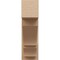 Ekena Millwork 8-in W x 24-in D x 24-in H Balboa Block Rough Cedar Woodgrain TimberThane Outlooker, Primed Tan OUTUR080X24X24BOA44RCPR - alternate 3